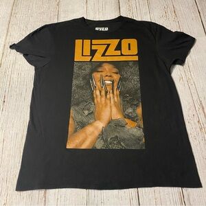 Lizzo Rap T-Shirt Adult Size Large Black Band Tee Short